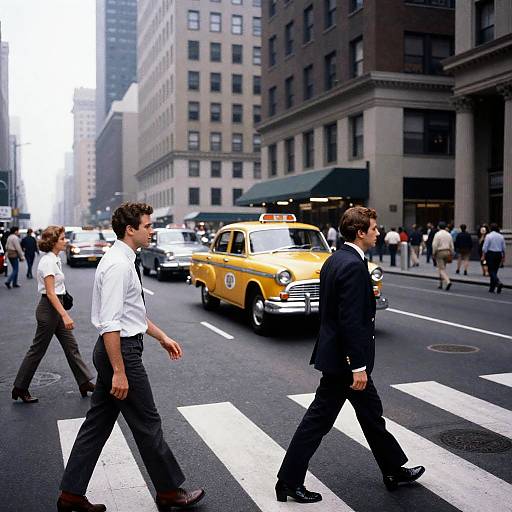 1975 NYC Street Scene Photo