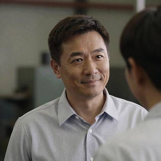 Confident Man in Industrial Setting