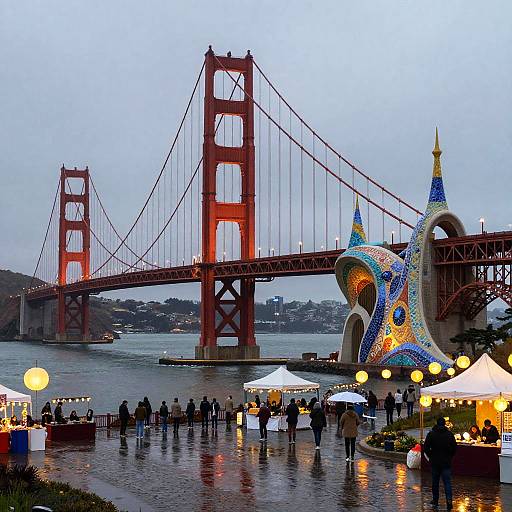 Zaha Hadid Reimagined Golden Gate Bridge