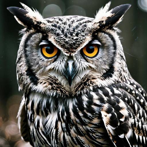 Chaotic Silver Badass Owl Art Chaotic Silver Badass Owl Art