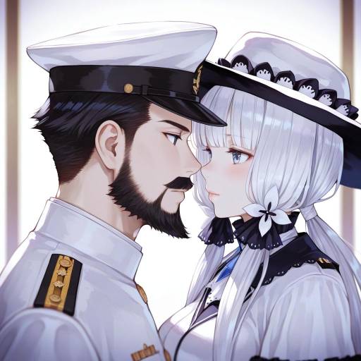 Illustration of Abyssal admiral (kancolle), kantai collection in the style of Kaoming