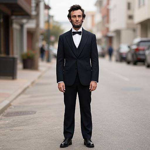 Youth Abraham Lincoln Costume Portrait