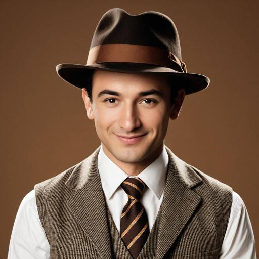 Elegant Male Tailor Portrait with Necktie