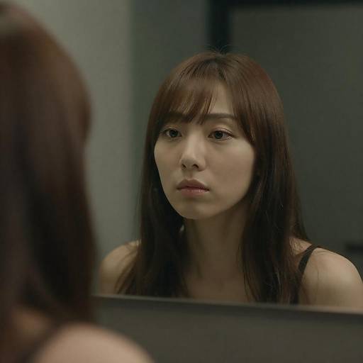 Reflected Contemplation: A Portrait