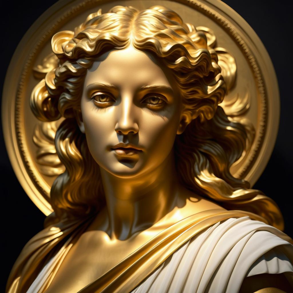 Stunning Ancient Greek Goddess Portrait