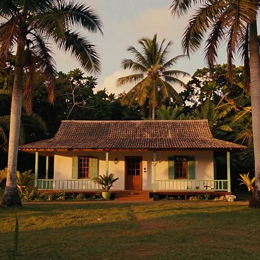 Wes Anderson Style Tropical Farmhouse