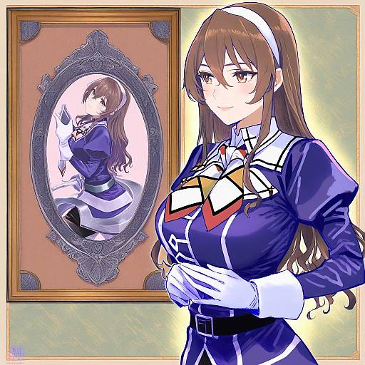 Illustration of Ashigara kai ni (kancolle), kantai collection in the style of Yuri kyanon