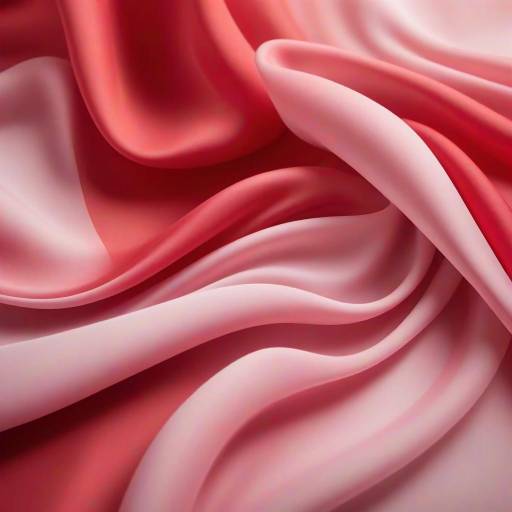 Elegant Abstract Silky Fabric Close-Up