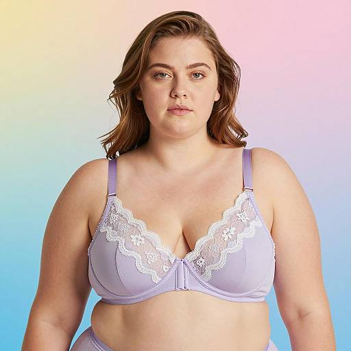 Vibrant Portrait of Plus-Sized Woman