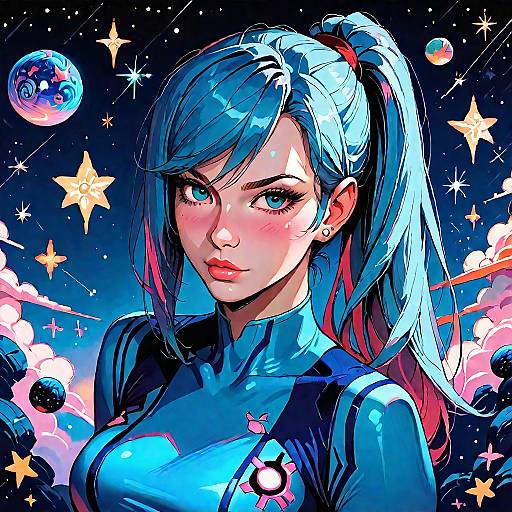 Masterpiece Anime Space Girl