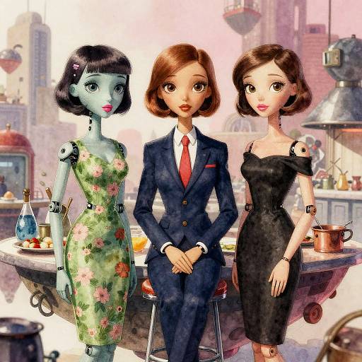 Cybernetic Chefs in Floating Kitchen