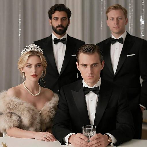 Glamorous Evening: Elegance and Intensity