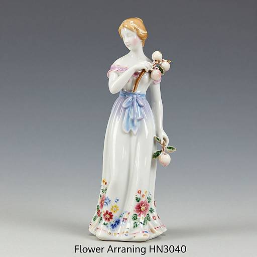 Elegant Royal Doulton Porcelain Figurine