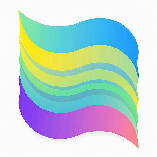 Abstract AI-Inspired Vector Art