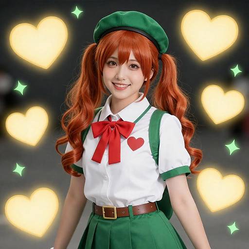 Vibrant Galaxy Squad Cosplay Portrait