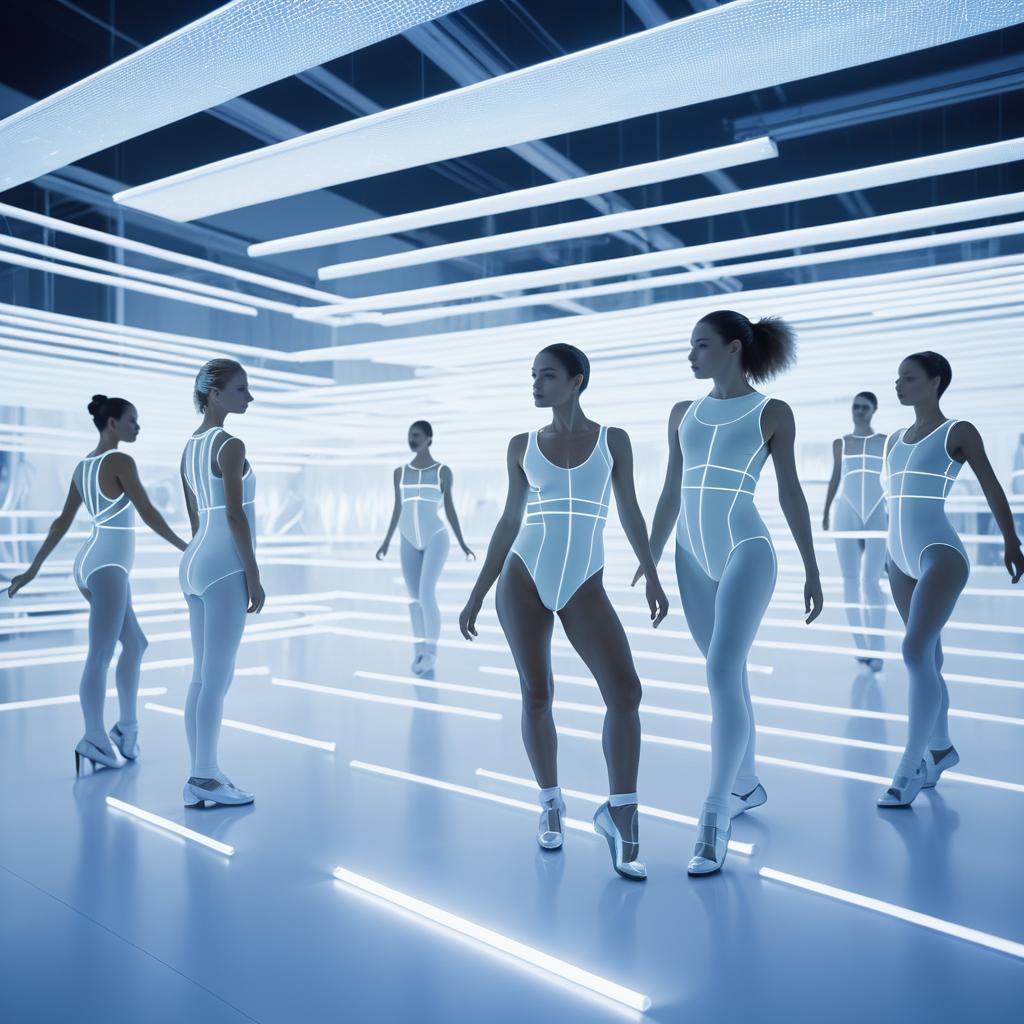 Futuristic Quantum Physicists and Dancers