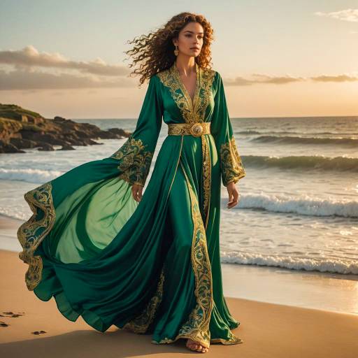 Elegant Tall Woman in Medieval Fantasy