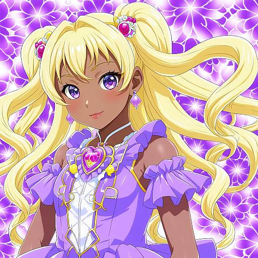 Illustration of Amamiya elena, precure in the style of Amane hasuhito