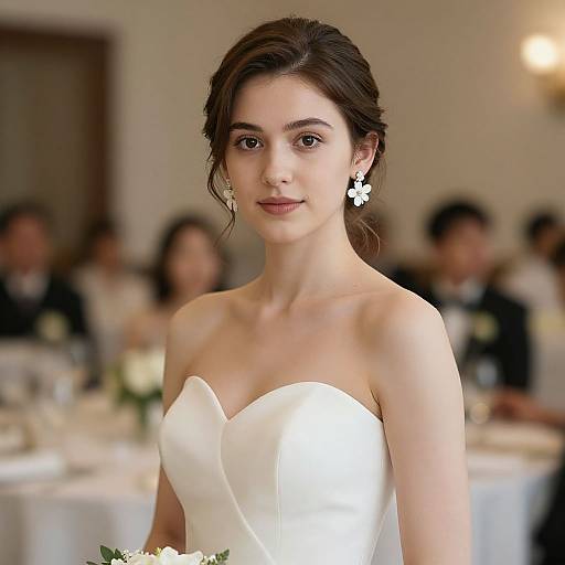 Realistic Bride at Reception