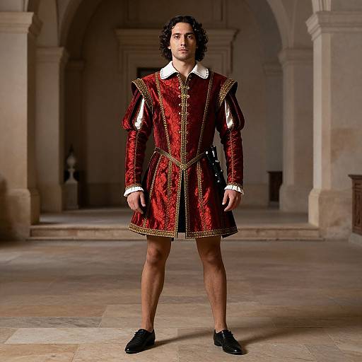 Renaissance Man in Latin Costume