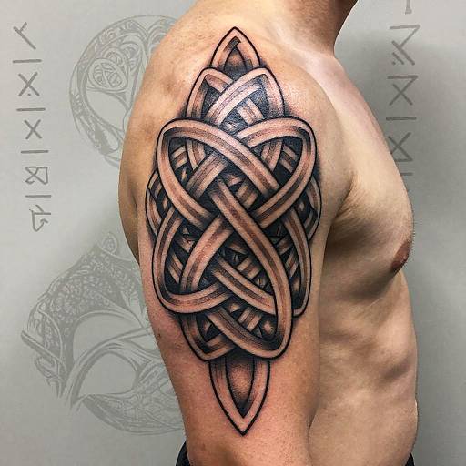 Norse Celtic Knotwork Viking Tattoo