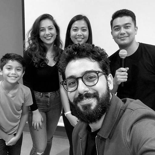 Candid Indoor Group Photography Moments