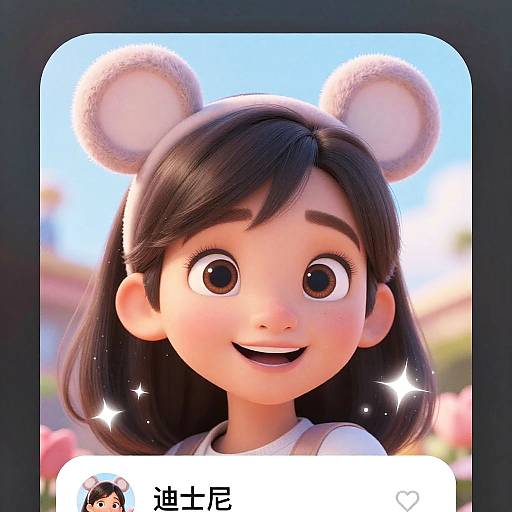 Disney Style Animated Selfie Transformation