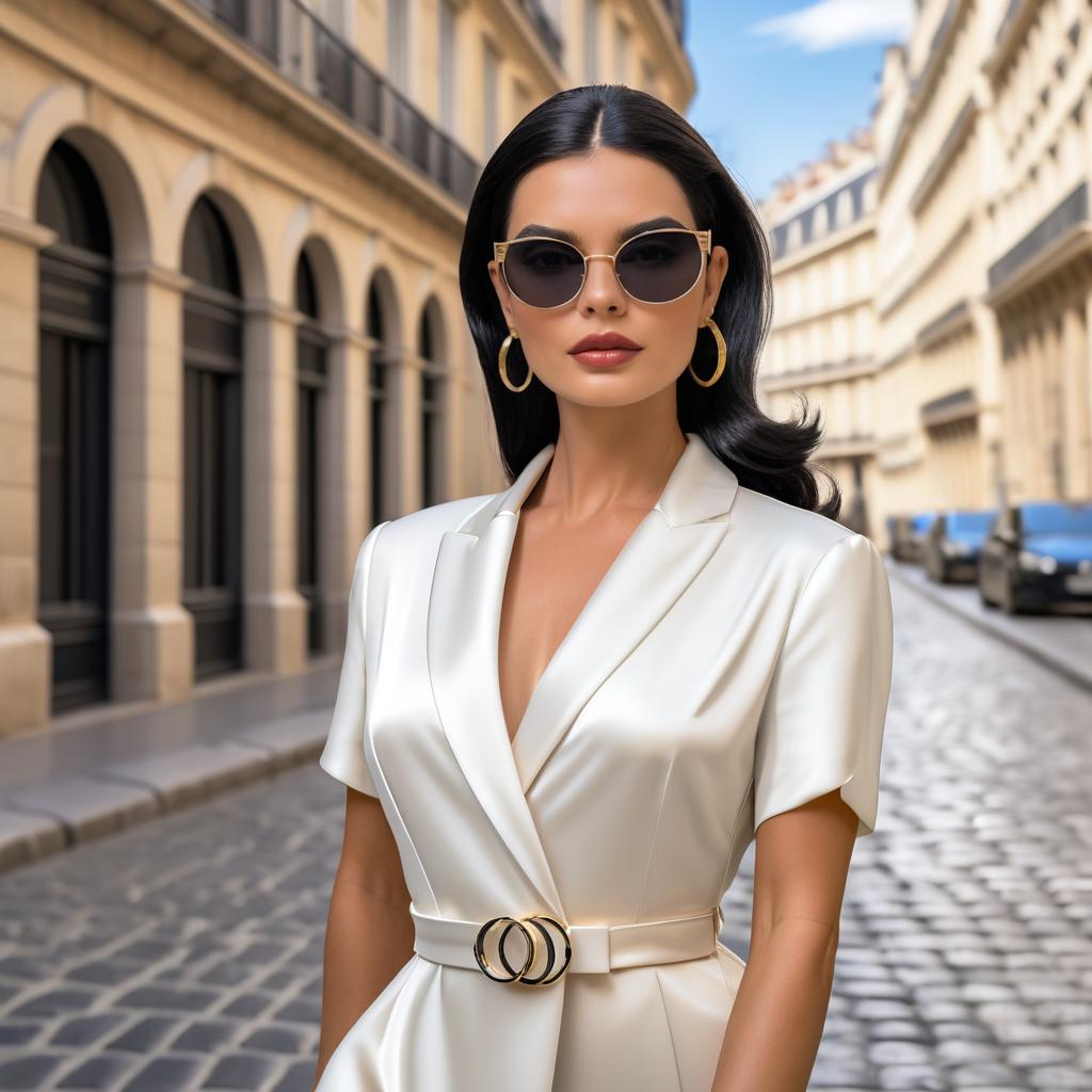 Chic Elegance in Parisian Streets