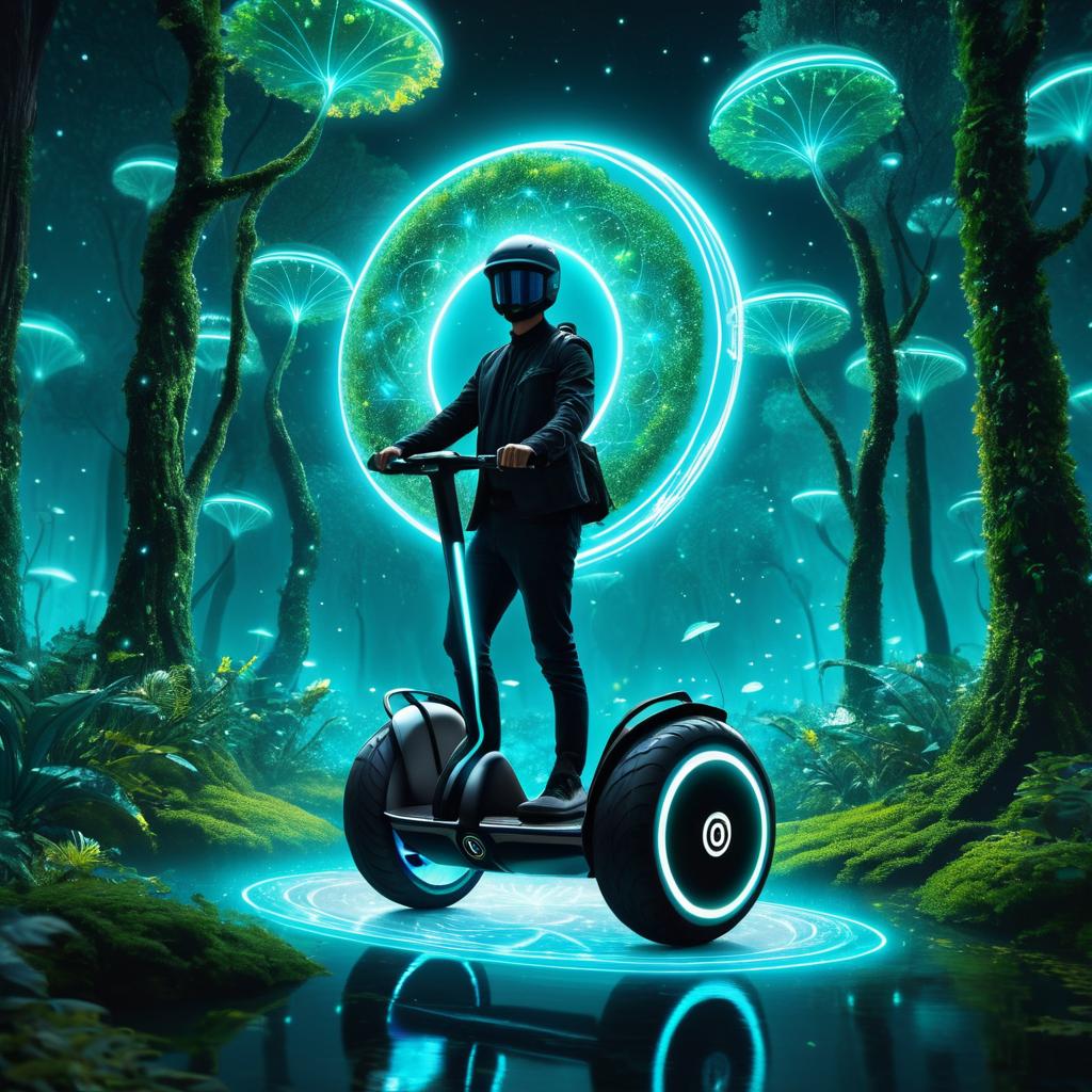 Celestial Mechanic's Journey on a Magical Segway