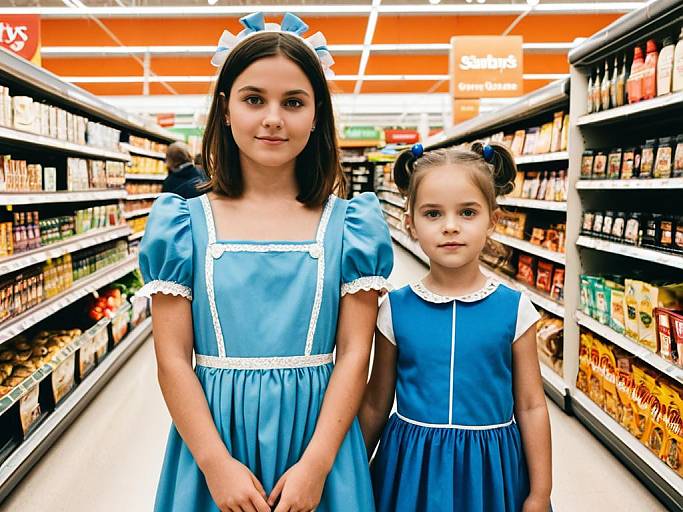 Child in Fancy Dress Face Swap