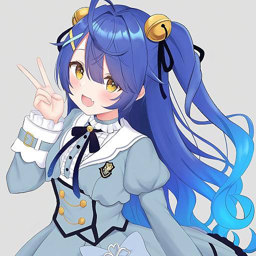 Illustration of Amamiya kokoro, nijisanji in the style of Shima-shuu