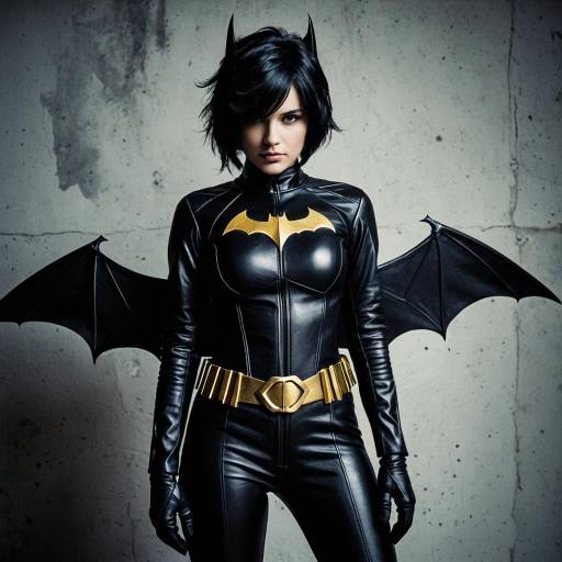 Cassandra Cain Cosplay in Black Catsuit