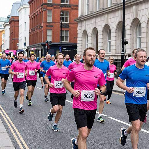 Vibrant Runners Defy Tragedy in Manchester