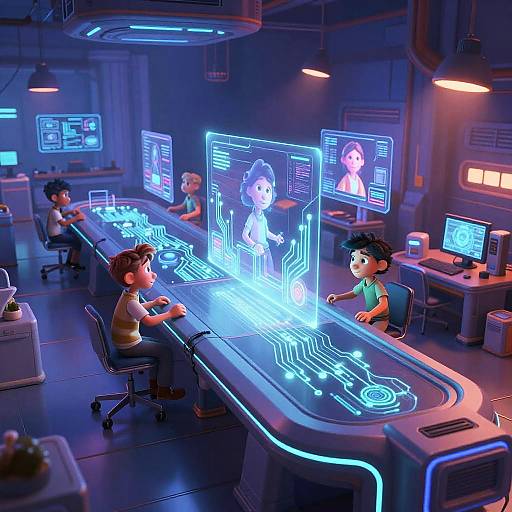 Pixar AI-Driven Animation Studio