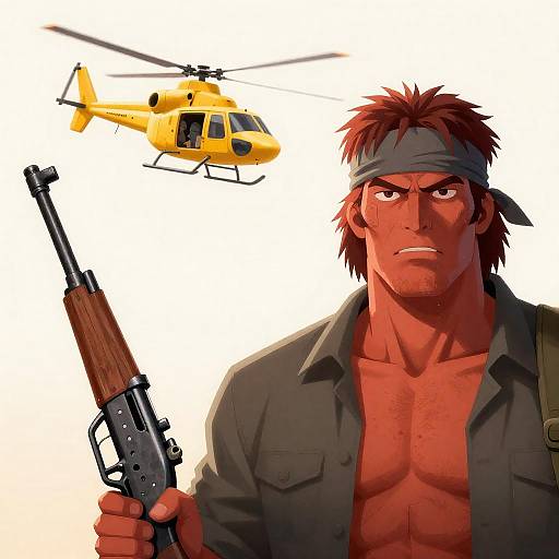 Dynamic Comic-Style Illustration with Intensity