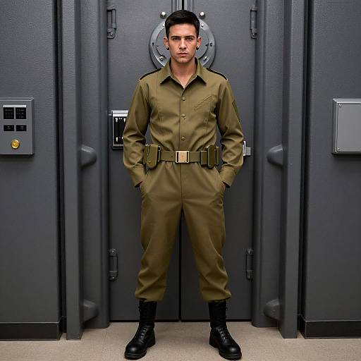 Realistic Fallout Vault Suit Character