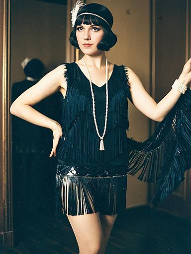 Flapper Costume Cosplay Photography