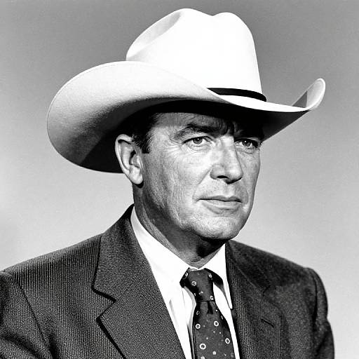 Vintage Country Music Icon Illustration