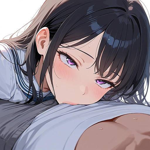 High Quality Artistic Girl Rolling Eyes