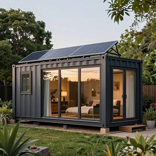 Modern Cozy Tiny Home Container