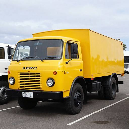 1970s Yellow AEC Mandator 6x6 Truck