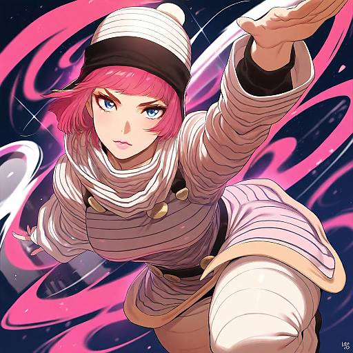 Illustration of Hot pants (sbr), jojo no kimyou na bouken in the style of Ah-lyong lee