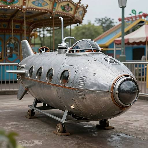 Retro Futuristic Mini Submarines