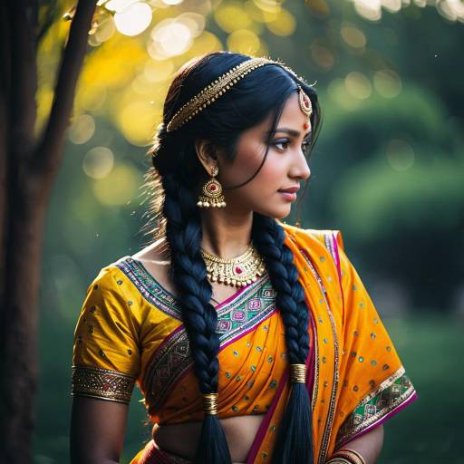 Cinematic Indian Traditional Cosplay Costume