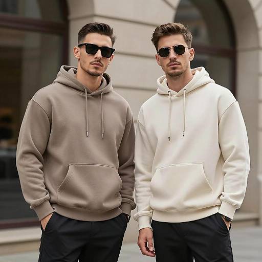 Urban Confidence: Stylish Men's Portrait