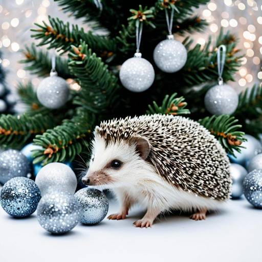 Whimsical New Year's Hedgehog Card Whimsical New Year's Hedgehog Card