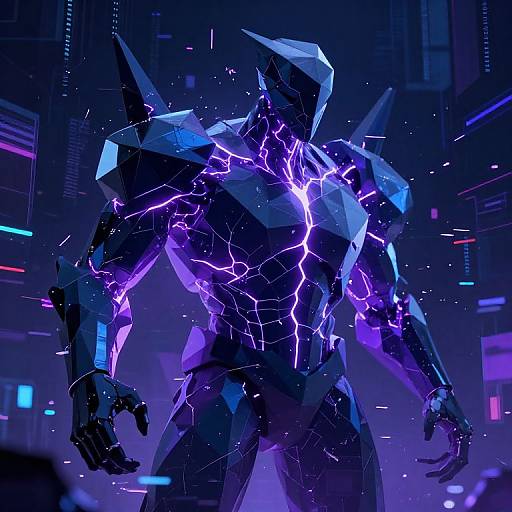 Dark Geometric Cybernetic Monster