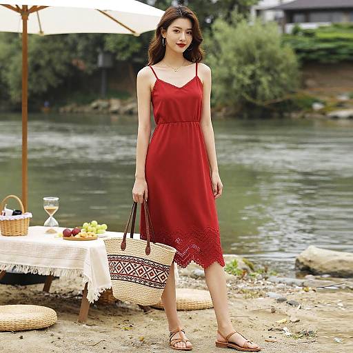 Summer Elegance by the Riverfront