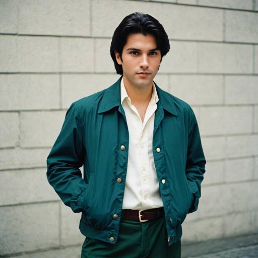 1980s Casual Gentleman Portrait