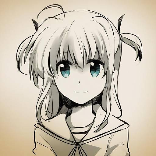 Illustration of Arisa bannings, lyrical nanoha in the style of Nakasone haiji